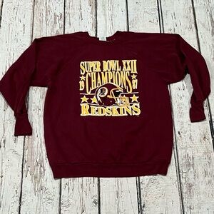 Vintage Washington Redskins Super Bowl Champions 1987 NFL Football Sweatshirt